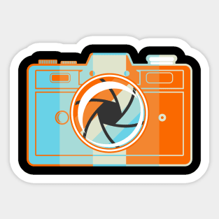 Classic Camera Collector Sticker